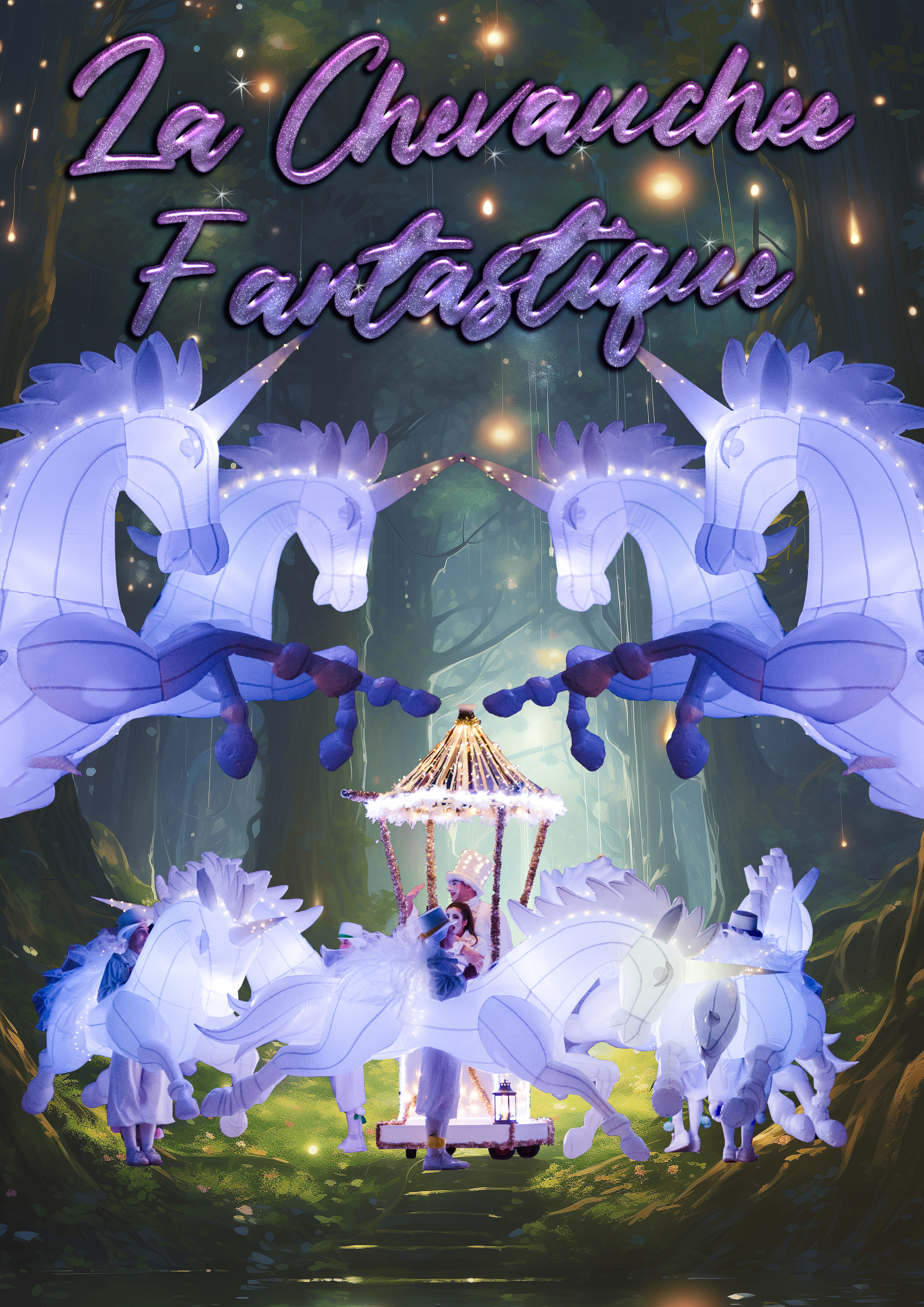 Claude Gérard Production présente la chevauchée fantastique